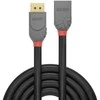 Adapteris - LINDY 2m DisplayPort 1.4 pratęsimo kabelis 7680x4320 60Hz Anthra Line
