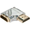 Adapteris - LINDY CROMO HDMI M į F 90 laipsnių dešinės pusės kampas auksu padengtas