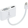 Adapteris - LINDY Mini DisplayPort į HDMI ir VGA keitiklis 3840x2160 60Hz