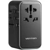 Adapteriai su „Vention“ 100 W įkrovikliu, 1xUSB-A, 3xUSB-C