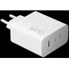Adapteris - Xiaomi 90W HyperCharge Galios Adapteris 3-Port USB-C Balta
