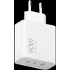 Adapteris - Xiaomi 90W HyperCharge Galios Adapteris 3-Port USB-C Balta