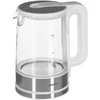 Mesko | Virdulys | MS 1301w | Electric | 1850 W | 1.7 L | Glass | 360° rotational base | Baltas