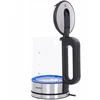Mesko | Virdulys | MS 1301b | Electric | 1850 W | 1.7 L | Glass | 360° rotational base | Juodas
