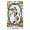 AGM Tarot Kortų Rinkinys - A.E. Waite Mėlyna Leidimo 78 Kortos 5.7 x 8.9 cm Pagaminta Vokietijoje