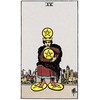 AGM Tarot Kortų Rinkinys - A.E. Waite Mėlyna Leidimo 78 Kortos 5.7 x 8.9 cm Pagaminta Vokietijoje