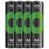 Akumuliatorius - GP ReCyko+ Pro R6 2000mAh Įkraunamų Akumuliatorių 4 Pakas