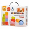 AM Tullo TULLO 612 sensoriniai blokai, sensorinė piramidė, Montessori mokomasis gyvūnų rinkinys 13 vnt.
