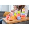 AM Tullo TULLO 614 Sensoriniai blokai, transporto priemonės, sensoriniai kamuoliai, gyvūnai - Montessori edukacinis rinkinys 14 vnt.