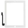 Apple Lietimui jautrus planšetinio kompiuterio stikliukas iPad 3 baltas ORG