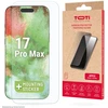 Toti grūdinto stiklo 2D ekrano apsauga, skirta iPhone 17 Pro Max, skaidri
