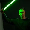 Apšvietimo įranga - Caruba 60cm RGB LED vamzdis nešiojamas šviesos reguliuojamos spalvos