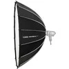 Apšvietimo įranga - Caruba Quick Softbox Mark II 180cm Bowens mount, diffusers