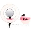 Apšvietimo Įranga - Caruba Round Vlogger 18" LED Set 9800 Lumen Rožinė