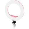 Apšvietimo Įranga - Caruba Round Vlogger 18" LED Set 9800 Lumen Rožinė