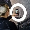 Apšvietimo Įranga - Caruba Round Vlogger 18" LED Set with Mirror, Phone Holder, Juodas