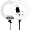 Apšvietimo Įranga - Caruba Round Vlogger 18" LED Set 100W 9800 Lumen Balta