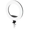 Apšvietimo Įranga - Caruba Round Vlogger 18" LED Set with Mirror, Phone Holder, Juodas