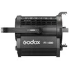 Apšvietimo įranga - Godox F7 120D K2 5600K 71,100 lux dienos šviesos LED Fresnel šviesa