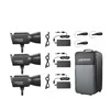 Apšvietimo įranga - Godox Litemons LA300R RGB LED Video Light 3 Light Kit Juodas