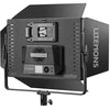 Apšvietimo įranga - Godox LP1200Bi K2 dviejų spalvų LED šviesos panelių rinkinys juodas