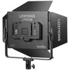 Apšvietimo įranga - Godox LP600Bi K3 dviejų spalvų LED šviesos panelė 3 šviesų rinkinys juodas
