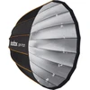 Apšvietimo Įranga - Godox Quick Release Parabolic Softbox QR PF120, Profoto Mount, Sidabrinis