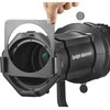 Apšvietimo įranga - Godox VSA 36K Spotlight Kit (Bowens mount, 3 lenses, portable bag)
