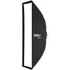 Apšvietimo įranga - SMDV Speedbox Flip 30x120 Softbox su difuzoriais, atsparus orui