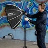 Apšvietimo įranga - SMDV Speedbox Flip36 aštuonkampis minkštas dėklas 90cm nailonas