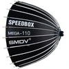 Apšvietimo įranga - SMDV Speedbox Mega 110 Deep Softbox 110cm Sidabrinis