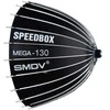 Apšvietimo įranga - SMDV Speedbox Mega 130 Softbox 130cm Bowens Mount Baltas