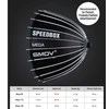 Apšvietimo Įranga - SMDV Speedbox Mega 90 Deep Softbox 90cm Sidabrinis