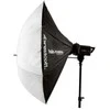 Apšvietimo įranga - Westcott Halo Mono Round 54" Softbox Sidabrinis