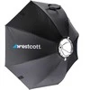 Apšvietimo Įranga - Westcott Rapid Box Switch 2 Light Kit Round Head