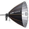 Apšvietimo modifikatorius - Godox Parabolic Reflector Zoom Box P88Kit, reguliuojamas fokusas
