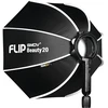 Apšvietimo Modifikatorius - SMDV Flip Beauty Dish 20, Minkštas Vienodas Apšvietimas
