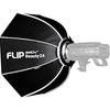 Apšvietimo modifikatorius - SMDV Speedbox Flip Beauty Dish 24 Soft Light Baltas