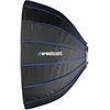 Apšvietimo modifikatorius - Westcott Beauty Dish Switch Collapsible Softbox Sidabrinis