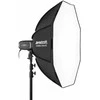Apšvietimo Modifikatorius - Westcott Softbox ClickBox Octa-42, 42 colių, Bowens-Mount, Sidabrinė