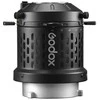 Apšvietimo priedas - Godox Bowens Mount LED šviesos projekcijos priedas, 360° sukamas, EF objektyvo tvirtinimas