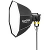 Apšvietimo priedas - Godox GO4 Octa Softbox 120cm for KNOWLED MG1200Bi