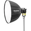 Apšvietimo priedas - Godox GP4 parabolinis minkštas dėžė 120cm MG1200Bi modeliui