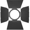 Apšvietimo priedas - Godox GR30B Barndoor for GR30 Reflector Juodas