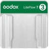 Apšvietimo priedas - Godox LiteFlow Reflector 7cm Kit (4 paneliai, veidrodinis)