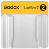 Apšvietimo priedas - Godox LiteFlow Reflector 7cm Kit (4 paneliai, veidrodinis)