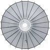 Apšvietimo priedas - Godox parabolinis reflektorius 68 24-rankų dizainas su saugos funkcijomis
