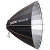 Apšvietimo priedas - Godox parabolinis reflektorius 88 24-rankų dizainas, saugos funkcijos