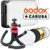 Apšvietimo Rinkinys 2Pcs - Godox Daylight Macro Continuous Light Kit, 150 LED, 5600K, 70 Min