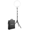 Apšvietimo rinkinys - Westcott 18” Bi Color LED Žiedinė Šviesa, 3200K-5600K, Aukštas CRI 97